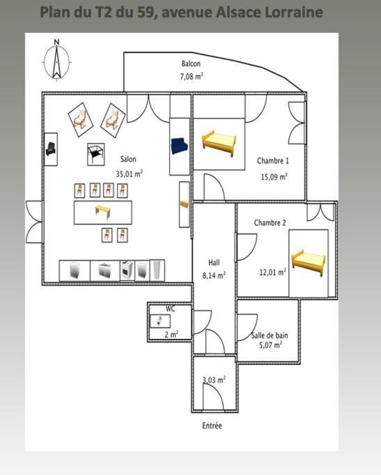 Appartements Residilaverde Gare グルノーブル エクステリア 写真