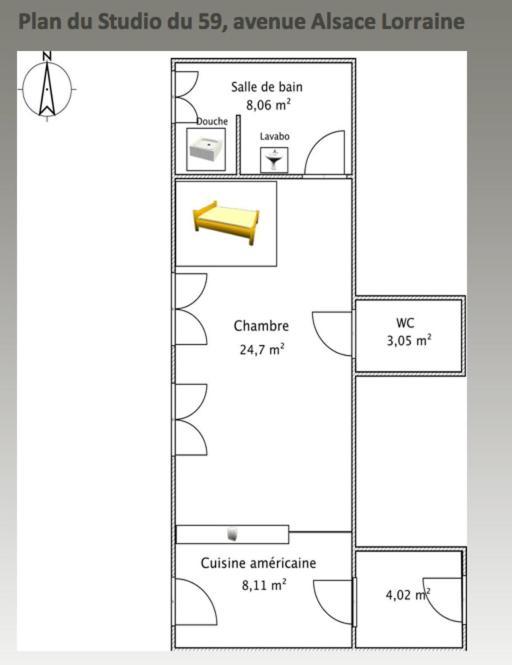 Appartements Residilaverde Gare グルノーブル エクステリア 写真